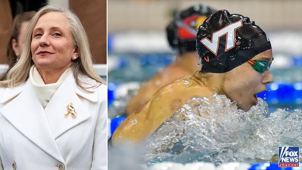 FoxNews's tweet photo. Hungarian Olympian Réka György, who lost a place in an NCAA swimming final after competing against trans swimmer Lia Thomas, criticized Virginia Gov. Spanberger’s admin for abandoning a proposed regulation intended to protect female sports and private spaces.

György was one of three female swimmers who petitioned the Virginia Board of Health to enact the regulation last year.

The board unanimously approved the petition under former Gov. Youngkin, but the regulatory action was withdrawn in July after Spanberger took office.

Read more: https://t.co/vwHN2ID1tR