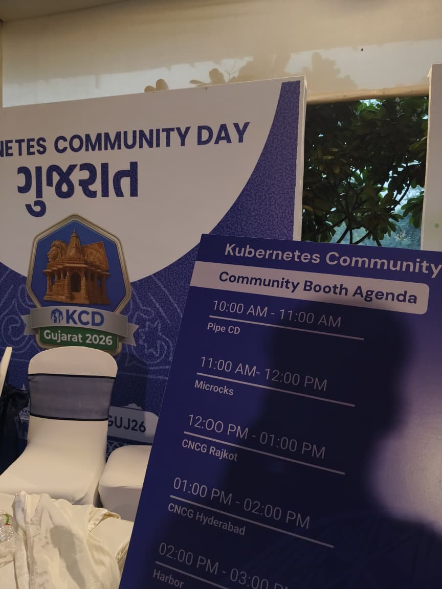 ankushbuilt's tweet photo. Finally KCD Gujarat puru thayu!
Akho anubhav ek number rahyo 🙌❤️

Thanks @k8sAMD and @CloudNativeFdn for organising this great event. Really learned a lot and had a superb networking session with other attendees and sponsors.

Next stop - KCD Pune 
#Kubernetes #CNCF #KCDGUJ26 https://t.co/Lc6ip8FBg3