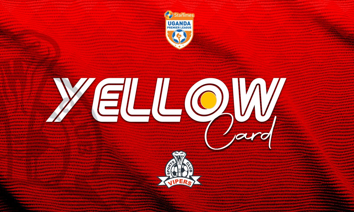 VipersSC's tweet photo. ๐จ Yellow card shown to Cesar Manzoki for a foul.
๐ด 3-0 ๐ต (68โ)
#VIPNTU || #VenomsUpdates || #OneTeamOneDream || https://t.co/XGGVknVFm8