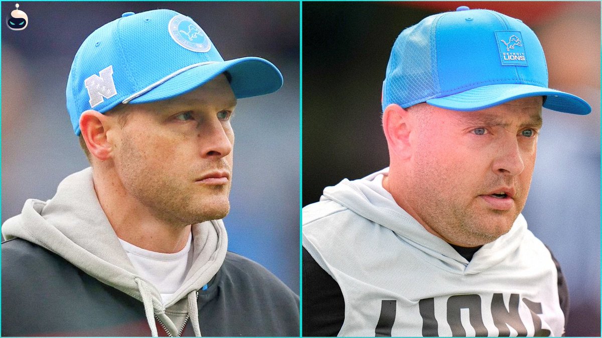 SleeperNFL's tweet photo. Imagine going from Ben Johnson to Drew Petzing? 😭 I feel for Lions fans. https://t.co/HGocuBH5Mo