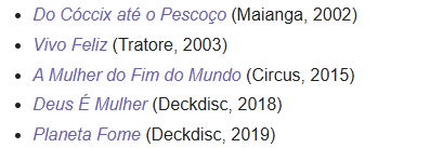 nujazzes's tweet photo. o final de carreira da Elza Soares é tão perfeito que arrepia. Saiu da Universal chapiscada nos 90, gravou o Do Cóccix até o Pescoço com Yuka, Seu Jorge, etc... ai depois gravou um disco eletronico, dnb e um monte de doideira. Escaralhou e depois de 12 anos gravou o Mulher do+ https://t.co/w5oRcYfBgR