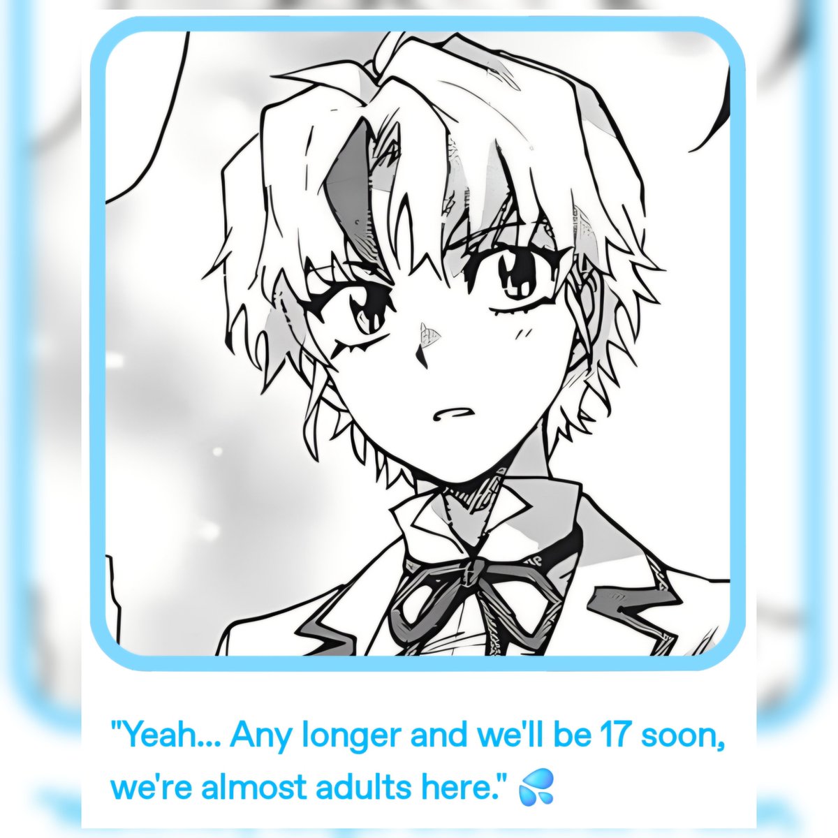 EternitySessrin's tweet photo. #sessrin #sesshomaru #rin #yashahime #inuyasha #Towa #Setsuna
꧁Sessrin Family Blog꧂
Post 1
The Taishō patiently waiting for news of their future siblings and so far, nothing yet. They break into a conversation realizing they're literally approaching adulthood 1/2 https://t.co/eU6kALTwoO