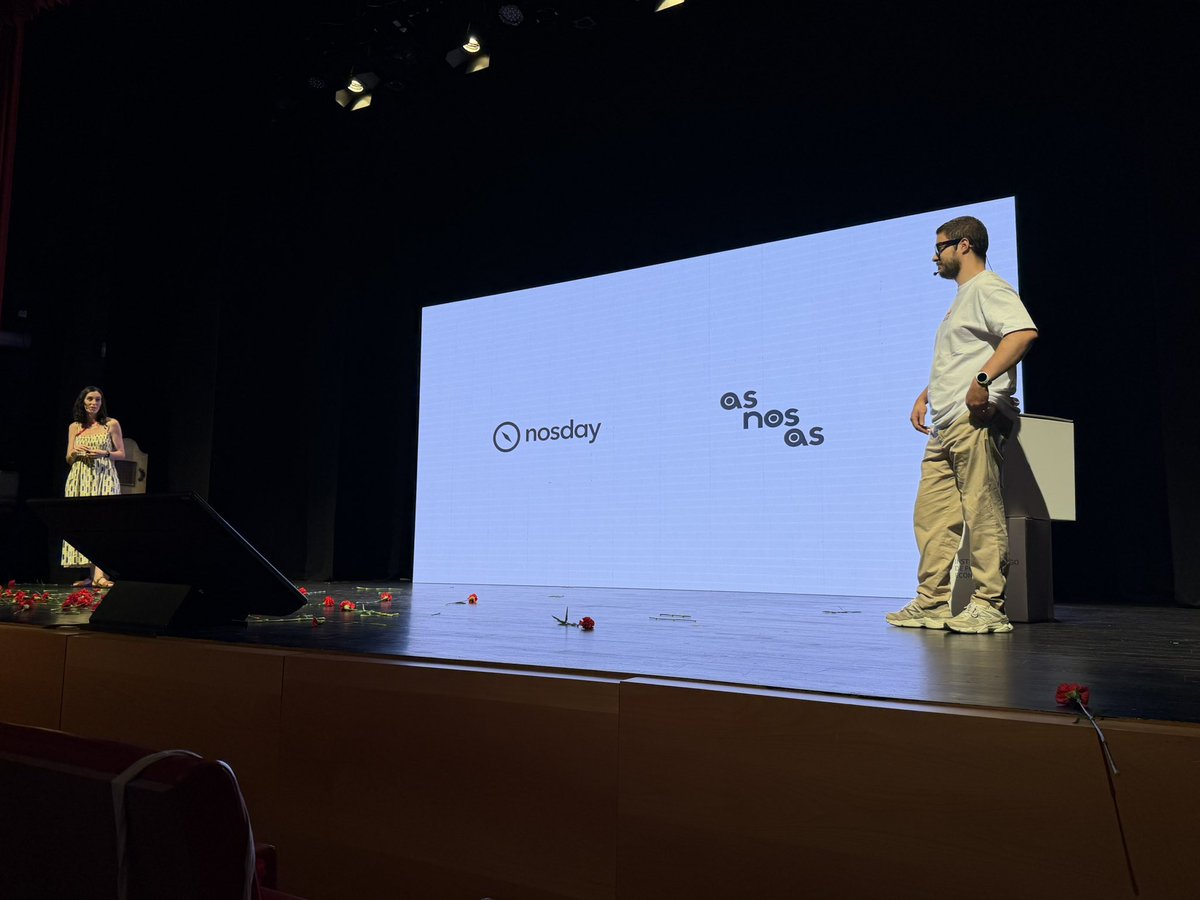 nosday's tweet photo. Y llegamos al final del #nosday2026 y hay un hueco para comentar As Nosas: el evento donde ellas son las protagonistas. Pronto os contaremos más desde @StartupGalicia https://t.co/L85HKkL7Q4