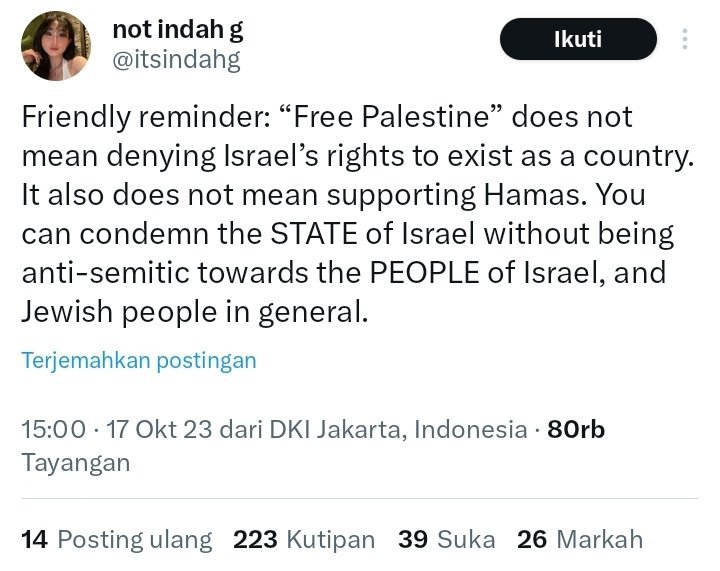 xhuranus's tweet photo. since she's deleting her account, yes based on how her minds works she's liberal zionist https://t.co/21M23muCSm