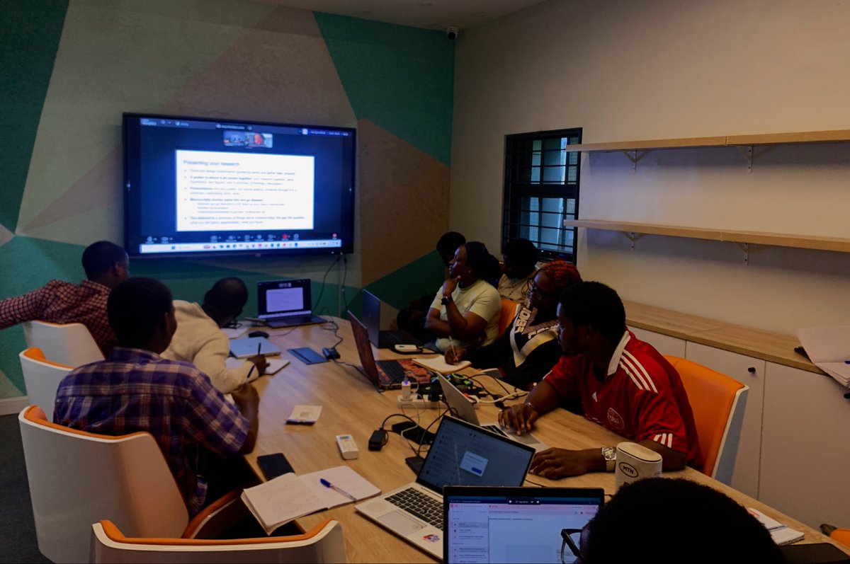 aiunipodunilag's tweet photo. Most tech projects fail because they solve the wrong problem.
Good research isn't about finding answers. It's about finding the right questions.
This week at AI UNIPOD, we broke down the exact frameworks we use to turn curiosity into structured investigation.
An in-house session: https://t.co/aF30jcPxwO