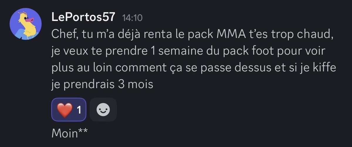 ElprofessorBET's tweet photo. 🐐JE SUIS LE MEILLEUR PRONOSTIQUEUR DU MONDE EN MMA 

👉12% ROI 235 bets 

🚀On va encore le prouver ce soir 🫵

❤��� + RT 🔂+ Écris Moi en MP pour recevoir les 4 PICKS UFC de ce soir  📩

#TeamParieur #Parionssport #Gambling𝕏 https://t.co/XWrsaFiaKq