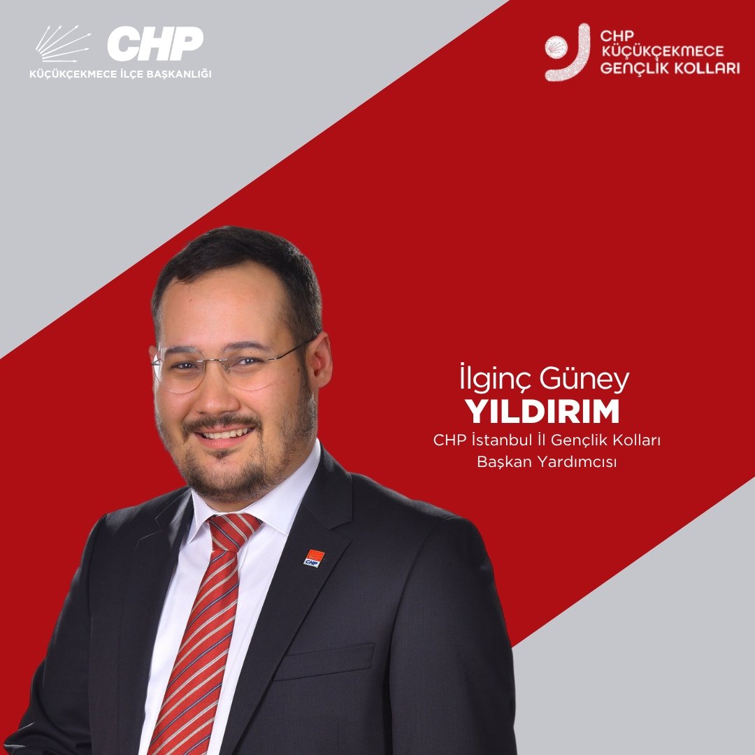 chpkucukcekmece's tweet photo. İlçe örgütümüzden İlginç Güney Yıldırım’ın, CHP İstanbul İl Gençlik Kolları Başkan Yardımcılığı görevine atanmasını kutluyor, yeni görevinde başarılar diliyoruz.

Gençliğin sözü, emeği ve dayanışmasıyla birlikte güçleneceğiz. 

#chp #chpgençlik #küçükçekmece https://t.co/kXXu53QjlQ
