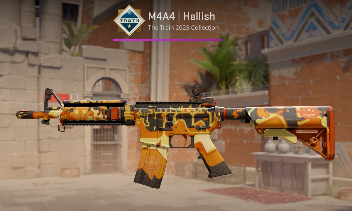 AnoNgambles's tweet photo. 🎁$20 M4A4 Hellish Giveaway! 🎁

✅Follow
✅Retweet  + Tag 1 Friend

⏰Rolls in 72hrs! GL!🍀
#Giveaway #cs2skins https://t.co/WWB8Bh91Qm