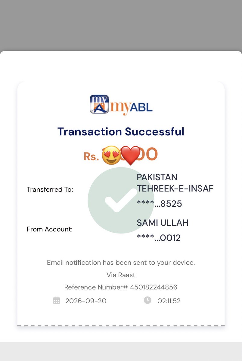 OfficialSafi's tweet photo. @PTIofficial @ImranRiazKhan Done https://t.co/5c0JLIe04k