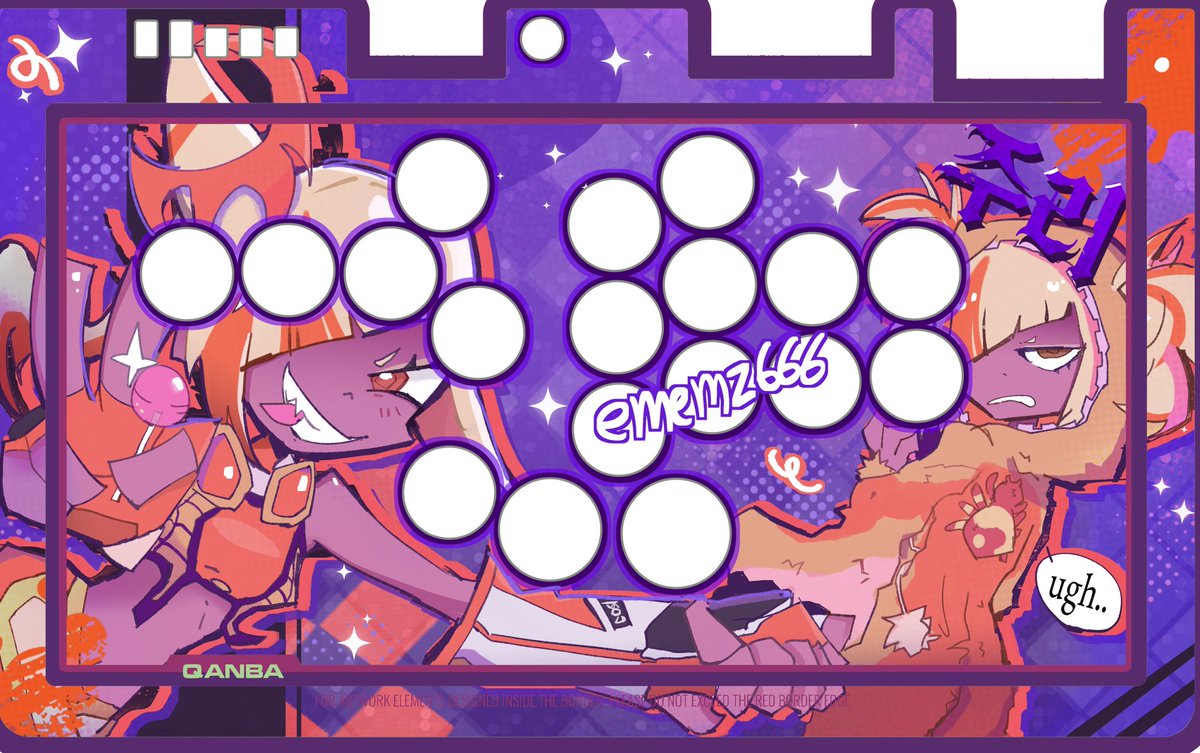 ememz666's tweet photo. [ #sf6 ]

juri han hitbox art i made for seraph's qanba ^_^ 

it's her outfit 3 + 4 hanging out! https://t.co/mcx2zq5bAx