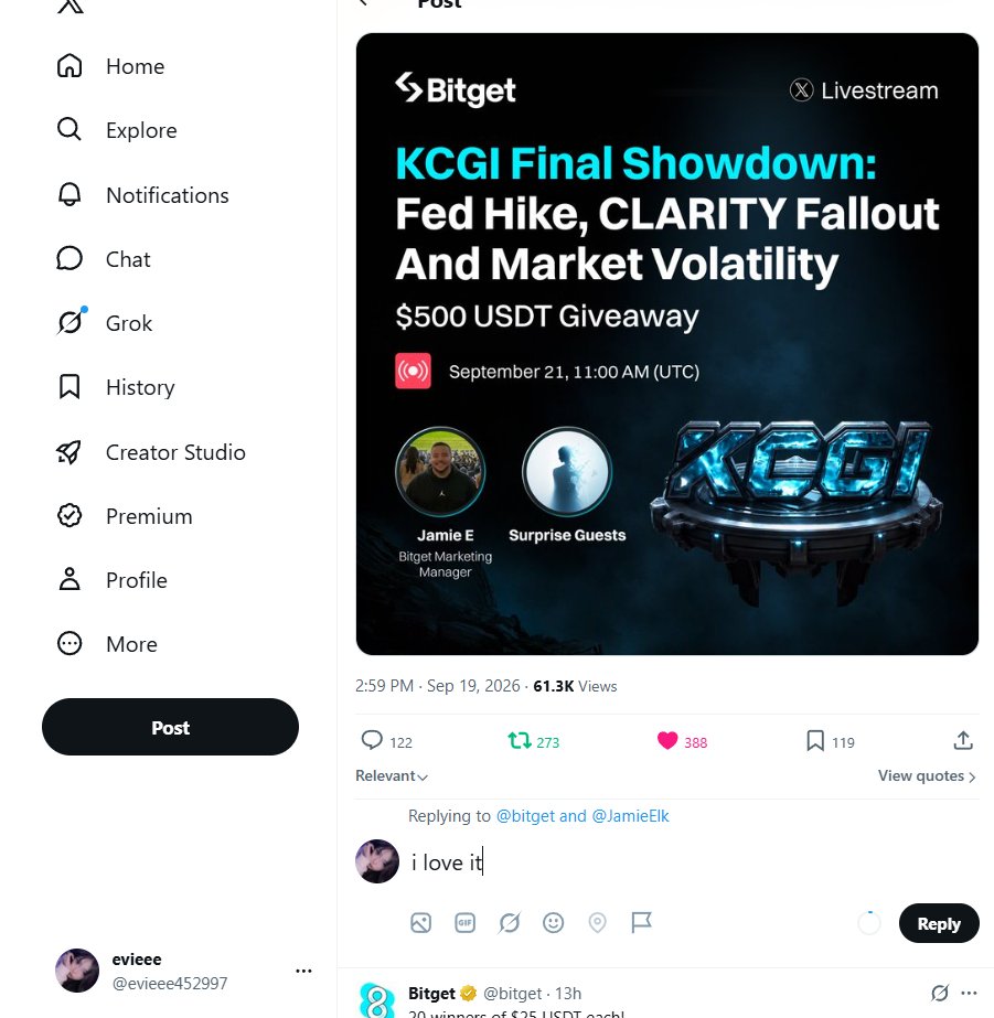 evieee452997's tweet photo. @bitget @JamieElk i love it https://t.co/97fgfd9pIH