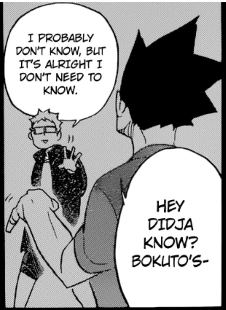 onlykrtsk's tweet photo. doing the absolute most just to get tsukki’s attention 😭 https://t.co/M8dkhcNjkl
