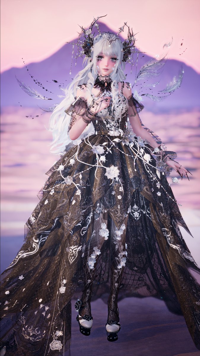 aflorasoulash's tweet photo. Outfits I pull, dye, taking pictures with vs Outfits I am actually playing game with https://t.co/X4aaLE6Ig8