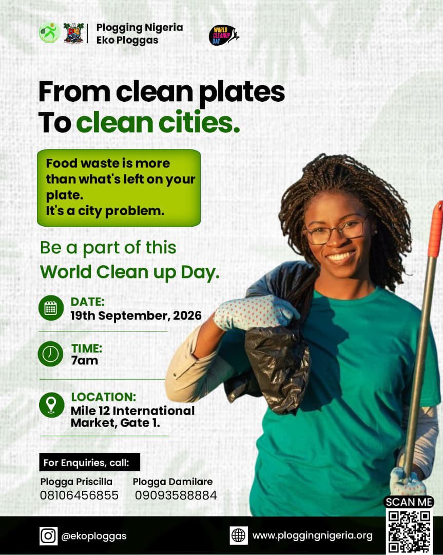 NolaOlufemi's tweet photo. Delivered my polling unit for WCD 2026 Lagos community with @ploggingnigeria
#FromCleanPlatesToCleanCities
#WorldCleanupDay
#WCD2026
#NIWAD
#PloggingNigeria https://t.co/TJuqypFupS