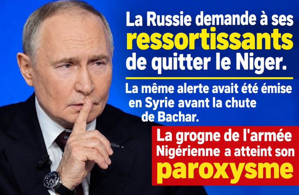 KaderS99725's tweet photo. Niamey comme Damas : même scénario, même aveu d’impuissance. La Russie, qui expulse ses ressortissants du Niger, a-t-elle déjà tiré les leçons des erreurs commises en Syrie ? L’indifférence historique n’est plus une excuse. https://t.co/ci24OETJzA