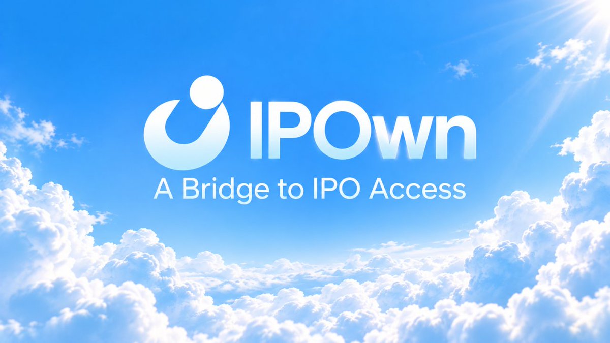 IPOwn_Stock's tweet photo. IPOwn: A Bridge to IPO Access

IPOwn works like a digital bridge connecting everyday investors to IPO opportunities that are usually difficult to access.

How It Works :

Users verify their identity and eligibility, explore supported IPO opportunities, and submit an indication of interest. 
Regulated partners will handle funding, allocation, and settlement, while IPOwn provides transparent and verifiable on-chain records.

IPOwn is currently building the infrastructure. $IPOwn