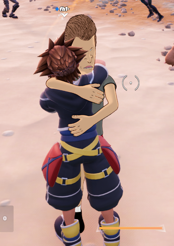 KBladeHero's tweet photo. "uhuhuh. we're like. friends now. or something." https://t.co/aQEoOJcnAm