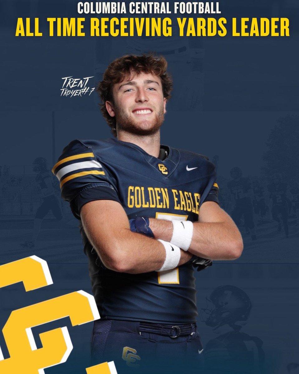 TrentTroy13's tweet photo. Honored and Blessed to say I am the all time leading record holder from career yards at CC! #4-0 #AGTG 

@FBCoachGarcia @CoachAlexDean @coachyakes7 @CoachJReardon @CoachWooster @alex_pallone @CoachJBurgess1 @CoachJasonMiran @DOFRecruiting @CoachPackard35 @CoachBoom26 https://t.co/2ai1sEMV6Z