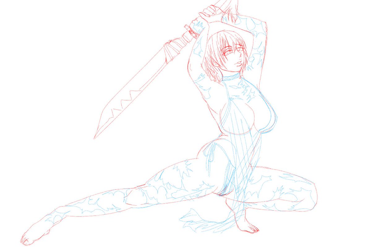 yuki_mo18's tweet photo. Maki wip https://t.co/lhnvKembBi