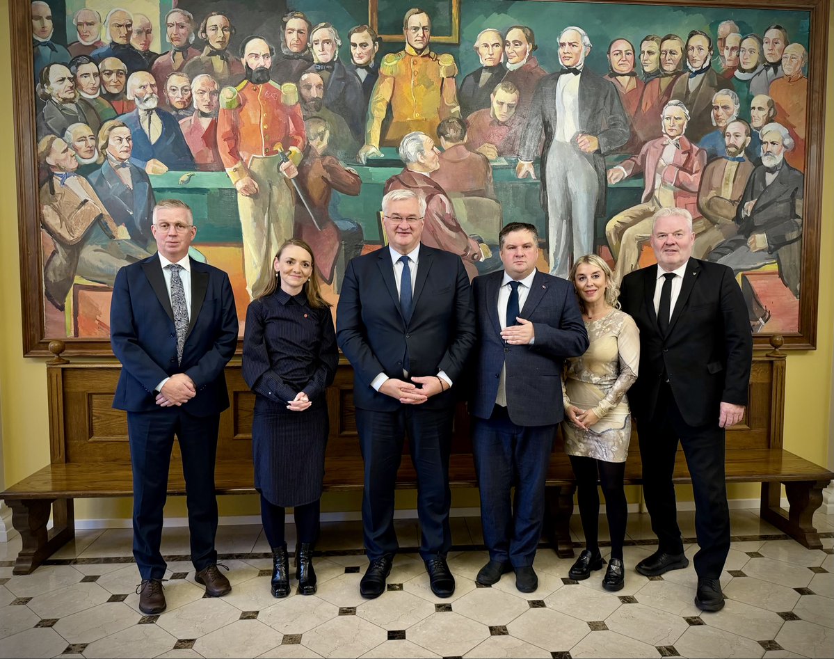 andrii_sybiha's tweet photo. During my visit to Iceland, I met with the Althingi's Foreign Affairs Committee.

I expressed gratitude for the unity demonstrated by both coalition and opposition parties in their support for Ukraine. The best evidence of this unity is the Althingi's program of support for Ukraine, which remains in effect until 2028.

I briefed members of the Icelandic Parliament on the ongoing Russian terror, the blocking of freedom of navigation in the Black Sea, and Moscow's unwillingness to end its aggression against Ukraine.

I expressed gratitude for the Althingi's consistent efforts to hold Russia accountable — through the adoption of resolutions, participation in international formats, and support for the work of the Icelandic government.

We discussed next steps. We are working to prepare Ukraine for the winter, and I received assurances of continued support.

We paid close attention to strengthening our partnership. I confirmed our readiness to share Ukraine's experience and expertise in protecting critical infrastructure.

I thanked Mr. Chair Pawel Bartoszek and all members of the Committee, as well as the entire parliament and Icelandic society, for their strong support for Ukraine — support that unites everyone. We value this solidarity, which reminds us that we are not alone.