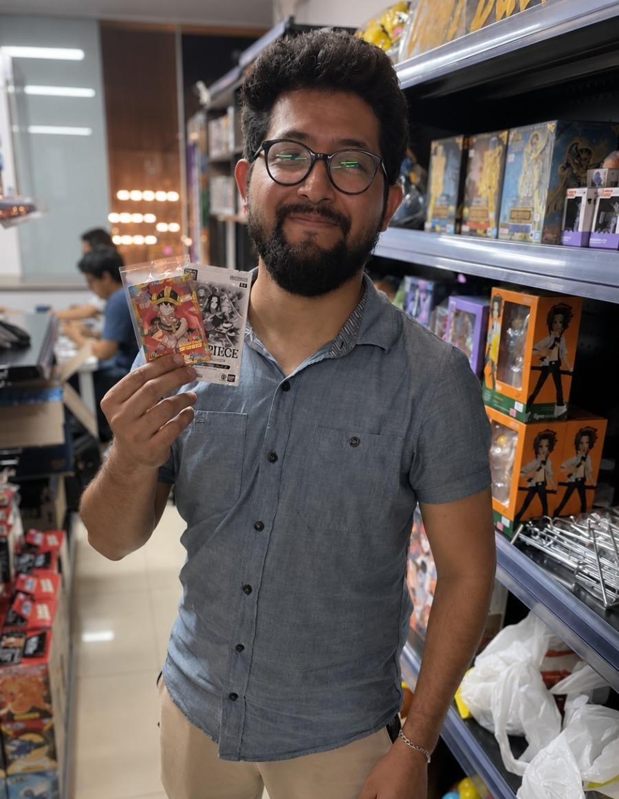 GOATDuelists's tweet photo. Ganador del torneo por el Release Celebration de la nueva expansión de One Piece Card Game OP17 realizado en GOAT Duelists 

#GOATDuelists #tcg #trujillo #peru #OnePiece https://t.co/Kg3jIhDAL2