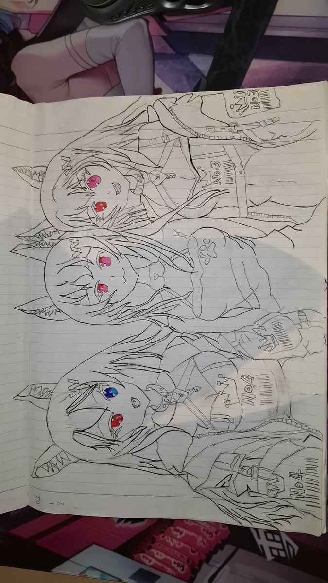 ORESAMADAYO2025's tweet photo. 描いた可愛いいお嬢様♪♪いつまでも一緒だよ♪♪テヘ☺️ https://t.co/G1VkYhCMvK