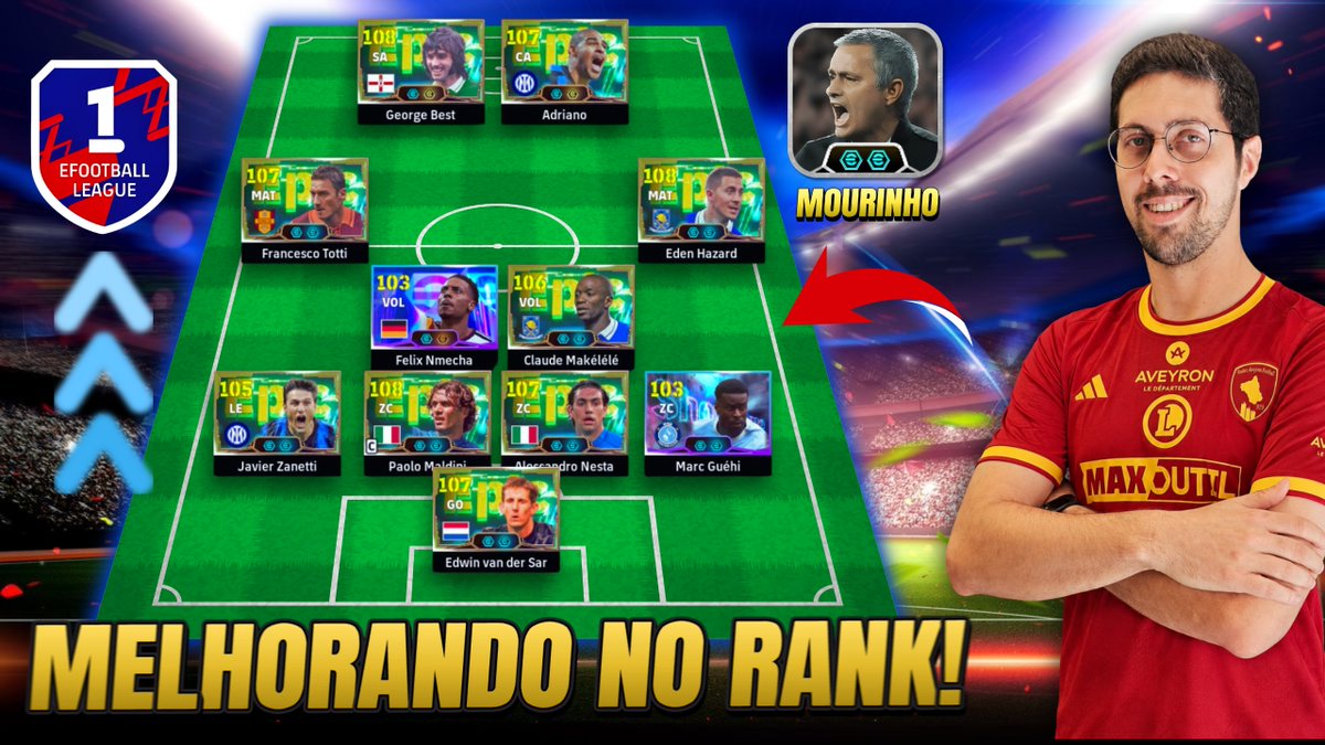 lemefcstreaming's tweet photo. eFootball 2027 AO VIVO!  Melhorando Rank na 1ª DIVISÃO! https://t.co/GhXNRmwyvm via @YouTube 

#efootball https://t.co/taTt3dGcor