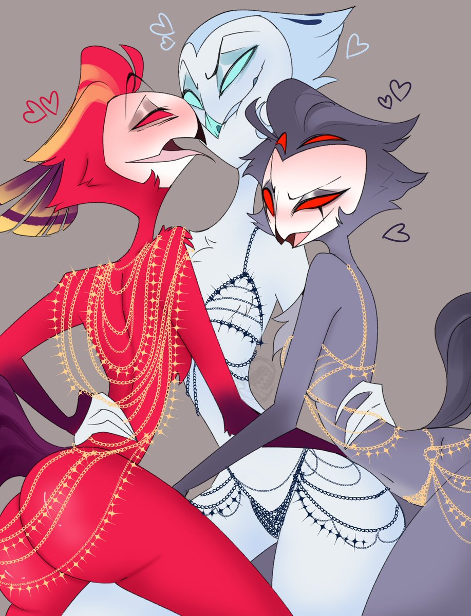 MyBoscha's tweet photo. Can you handle all of them ?
#HelluvaBossโ #vassago #stolas #andrealphus #HelluvaBossfanart https://t.co/kfg8lYXmqb