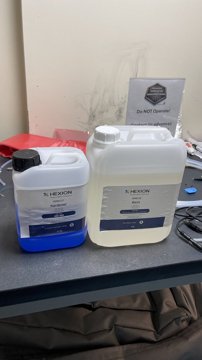 AdventurousComp's tweet photo. CIJECT3 works perfectly with real-time injection point pressure sensor (our custom-made premixed #resin injection machine)
@UniversityLeeds 
@CiCiject 
Saertex E-glass 444gsm
Westlake/Hexion RIMR135/RIMH137
1.9mm cavity thickness 
#glassfibre #thermoset #composite #pressuresensor https://t.co/u0uFeiOqcK