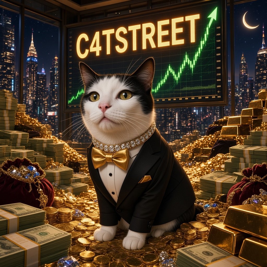 c4tstreet's tweet photo. Yesterday, he was just a cat.
Tonight, he enters CAT STREET. 🐱💰
At 4:00 AM Spain time, his story begins.
Will he wake up a millionaire?
Only one way to find out.
⏰ THE TIME:🇪🇸 Spain — 4:00 AM
🇬🇧 London — 3:00 AM
🇺🇸 New York — 10:00 PM
Now the cats are coming. https://t.co/pbogBF1H5F
