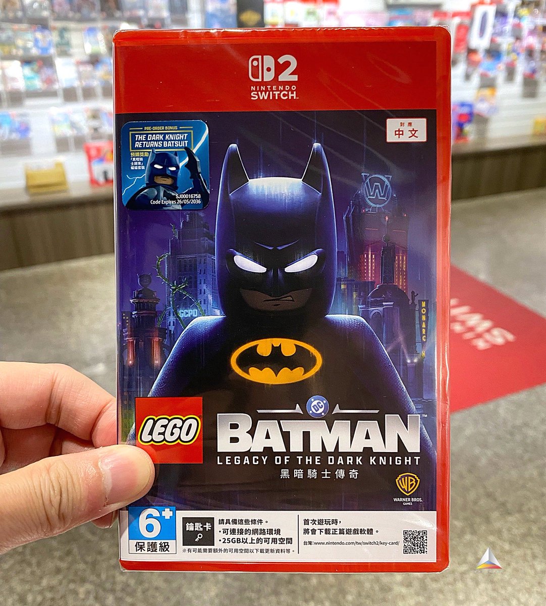TVgamestore's tweet photo. 📣新片到貨！📣
NS2 空之軌跡 the 2nd (中文版)
PS5 空之軌跡 the 2nd (中文版)
NS 三國志 14 with 威力加強傳承版 (中文版)
NS2 樂���蝙蝠俠：黑暗騎士傳奇 (中文版)
NS 指揮家 MAESTRO (歐版) 有中文

📣補貨到了~補貨到了📣
Amiibo 黛安娜(人機迷網)
Amiibo 狼化林克
NS2 聖火降魔錄 萬縷千絲 https://t.co/3GgQJk05Zz