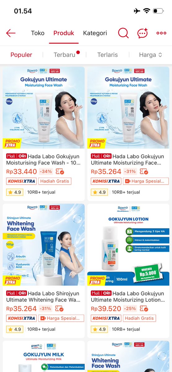 Buterrcream's tweet photo. Kalian bisa bandingin langsung ya sama official storenya rohto🙏🏻👍🏻

🔗 https://t.co/bGvS2eIlEs https://t.co/meUcUgdtqw