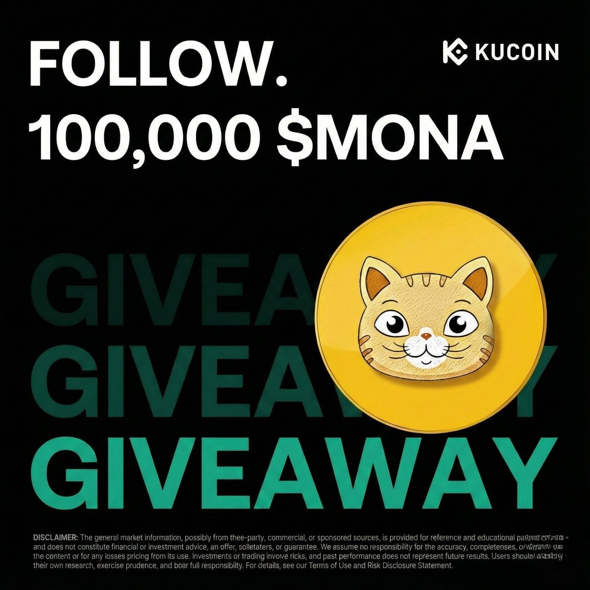 Monasolanatoken's tweet photo. Every wallet receives 150,000 $MONA 🪂 

Drop your Solana $Sol Address and RT ♻️ 

Like and RT pinned post 📌 

First 500 wallets ⬇️ #Airdrop https://t.co/tD8icuwOF0