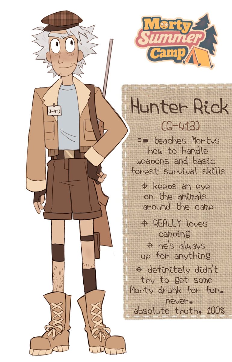 kst4k14's tweet photo. I was a bit lazy with the decorating, but here's my Rick 
logo cr @/pateto31 
#mortysummercamp https://t.co/g8uvSgPcmO