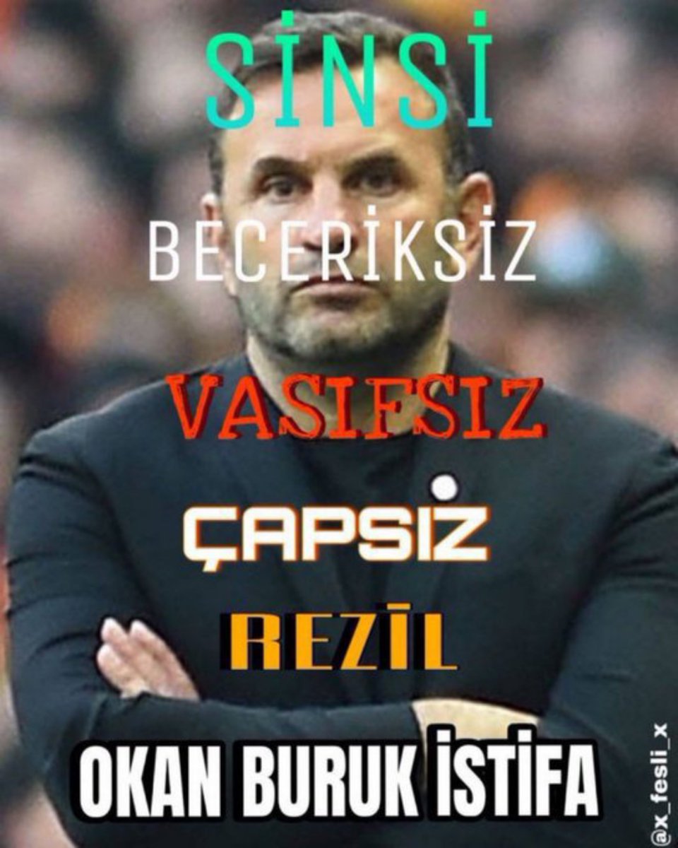 galaglobal11's tweet photo. @GalatasaraySK @okanburuk Okan GSden aldığın 5m euro ile fonladığın, seni savunan ve güzelleyen tüm hesapların anasını gözünün önünde skm sende sg bu takımdan!

HOCA MOCA DEĞİLSİN!!! 😡😡😡 https://t.co/FniF7MfvJK