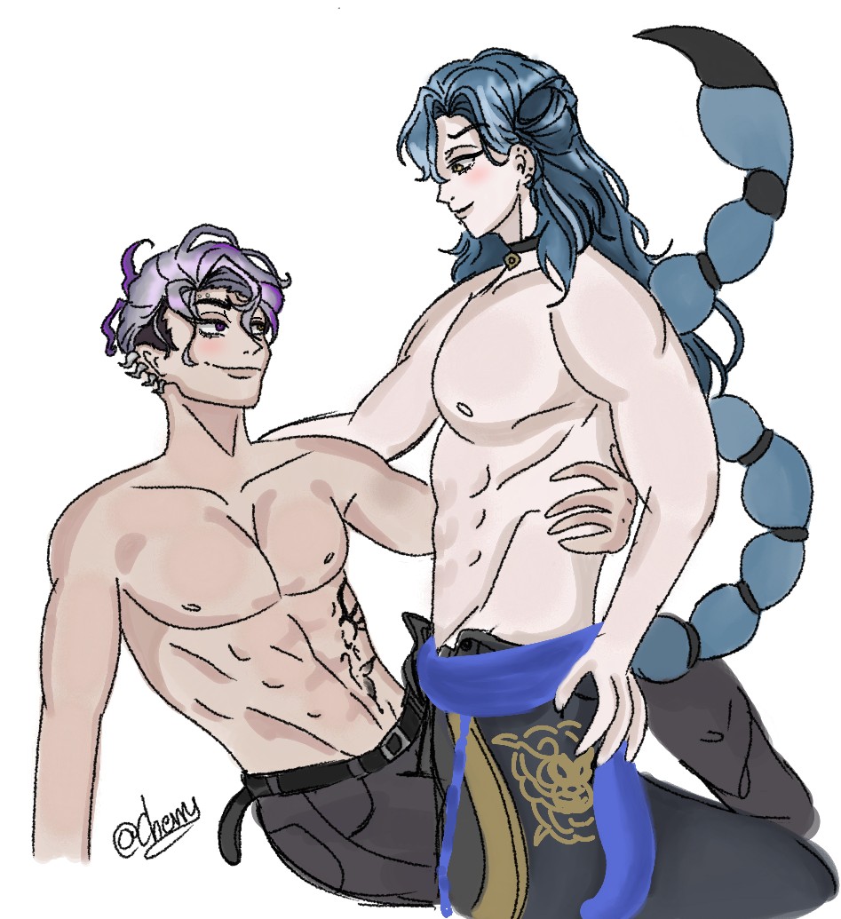 Cherry_TheGeek's tweet photo. #VarShipHemlock #Shiplarie  Request from oomfs (And I lowkey see the vision) https://t.co/ovhUVLmvWs