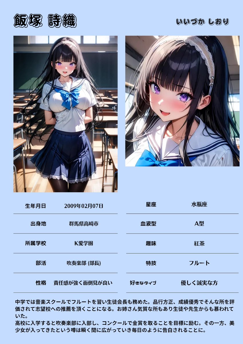 7_ot_7's tweet photo. 初投稿作品です㊗
設定考えるの大変… https://t.co/kA6HDugWUz