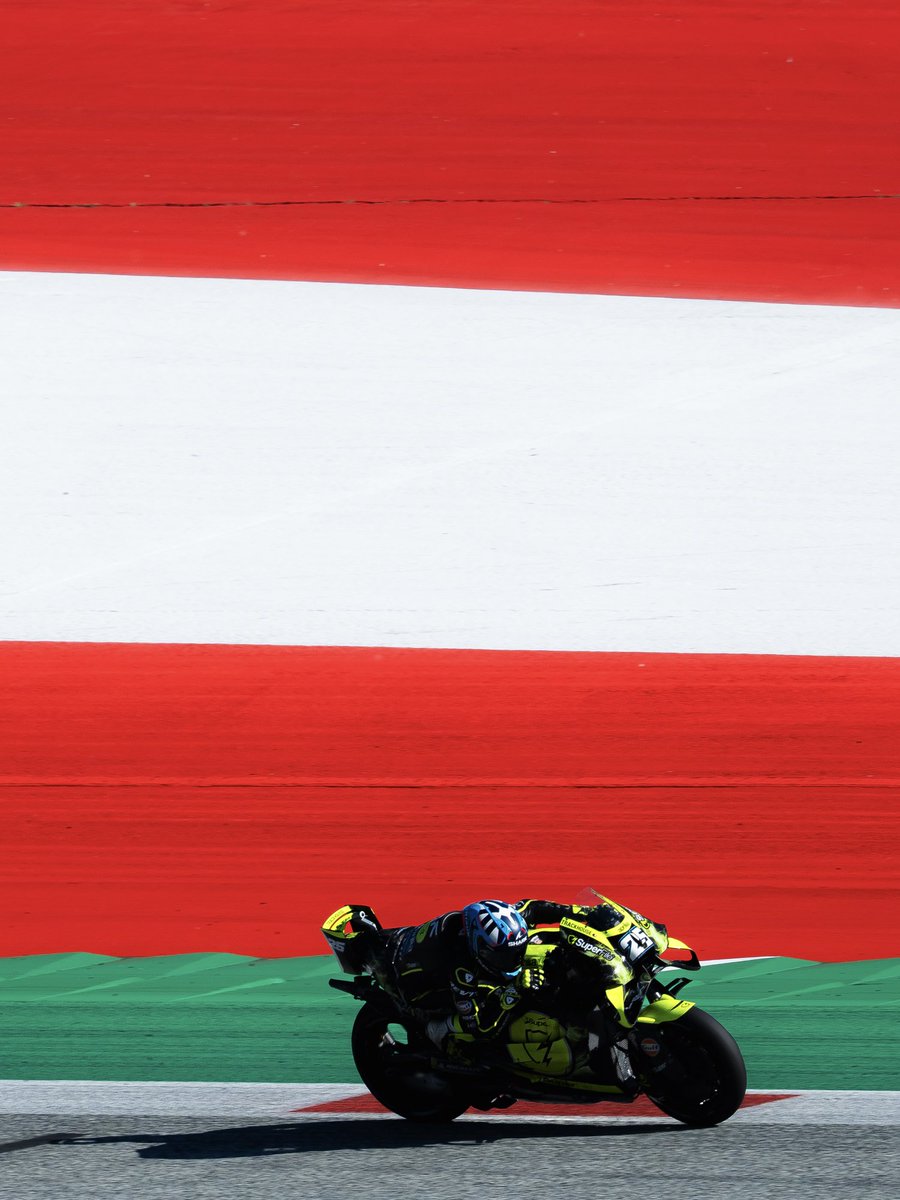 TrackhouseMoto's tweet photo. Roaring through the hills. 

#AustrianGP https://t.co/F9NfYep5Z8