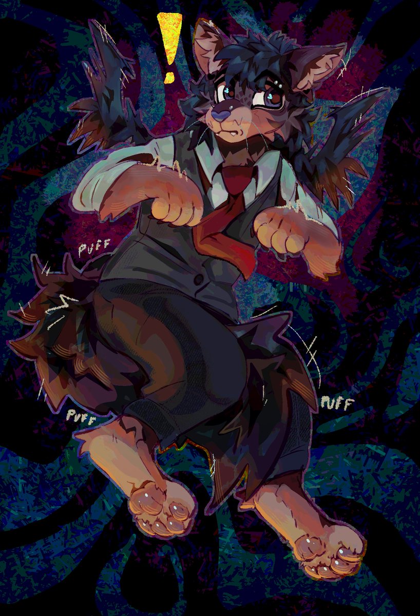 Aliengatorr's tweet photo. Experimental for Chero on #Vgen

#furry #commission https://t.co/M38gl3DKx3