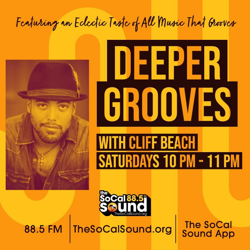 cliffbeachmusic's tweet photo. #DeeperGrooves is coming up in about an hour on the SoCal Sound! Click below and you can stream it from wherever you are! #SaturdaySounds https://t.co/preGfz6y5t https://t.co/NCpDOoUJj0