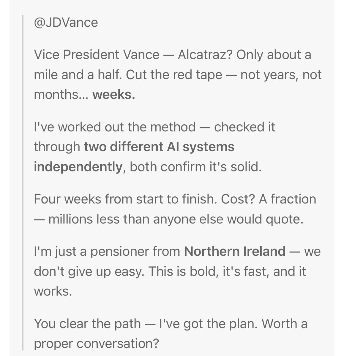 willyray35's tweet photo. @JDVance https://t.co/FvMjZnrlH4