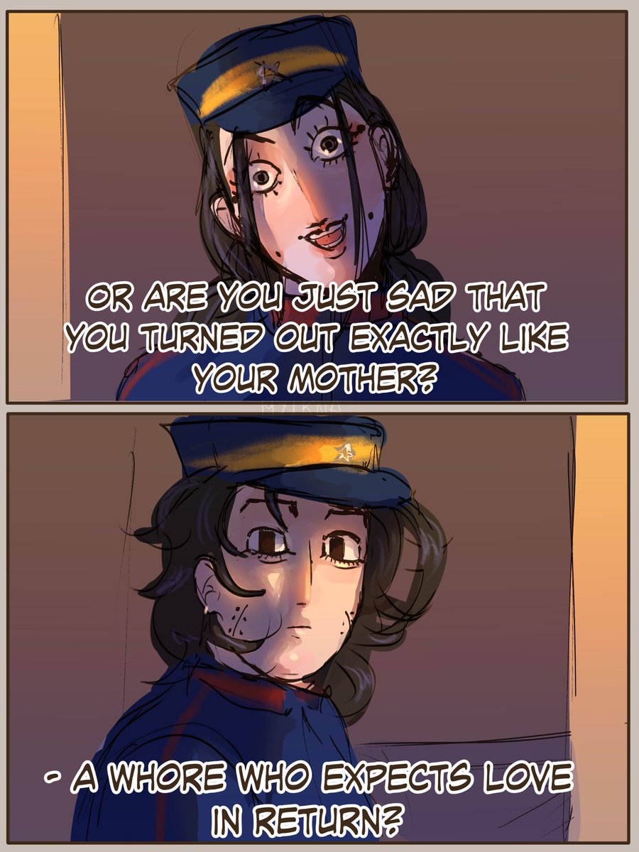 mytkna's tweet photo. Fem angsty Usao comic! I never do angst so forgive if corny sob… #usao #usamitokishige #ogatahyakunosuke #goldenkamuy #goldenkamuyfanart https://t.co/PsQRdZvZsw