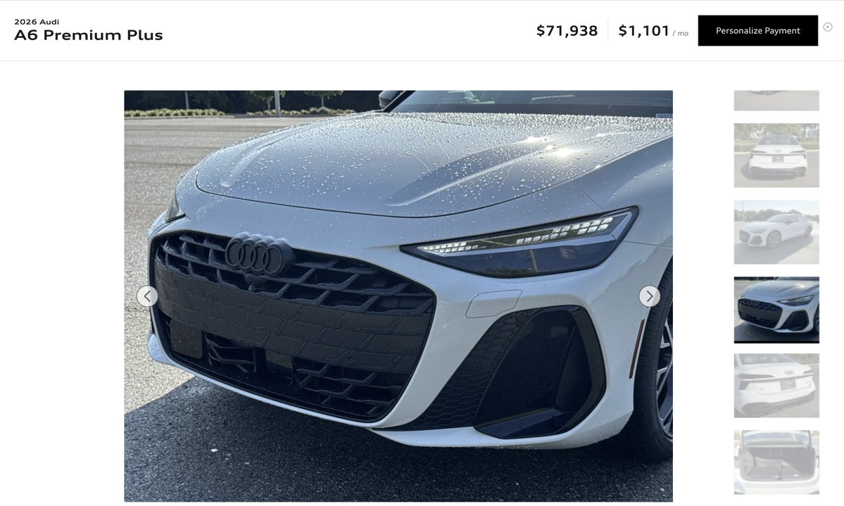 AllynPaul's tweet photo. Did the dealer forget to remove some protective tape (the black stripe across the grill) or is this supposed to look this way? https://t.co/54gyWmgqEs