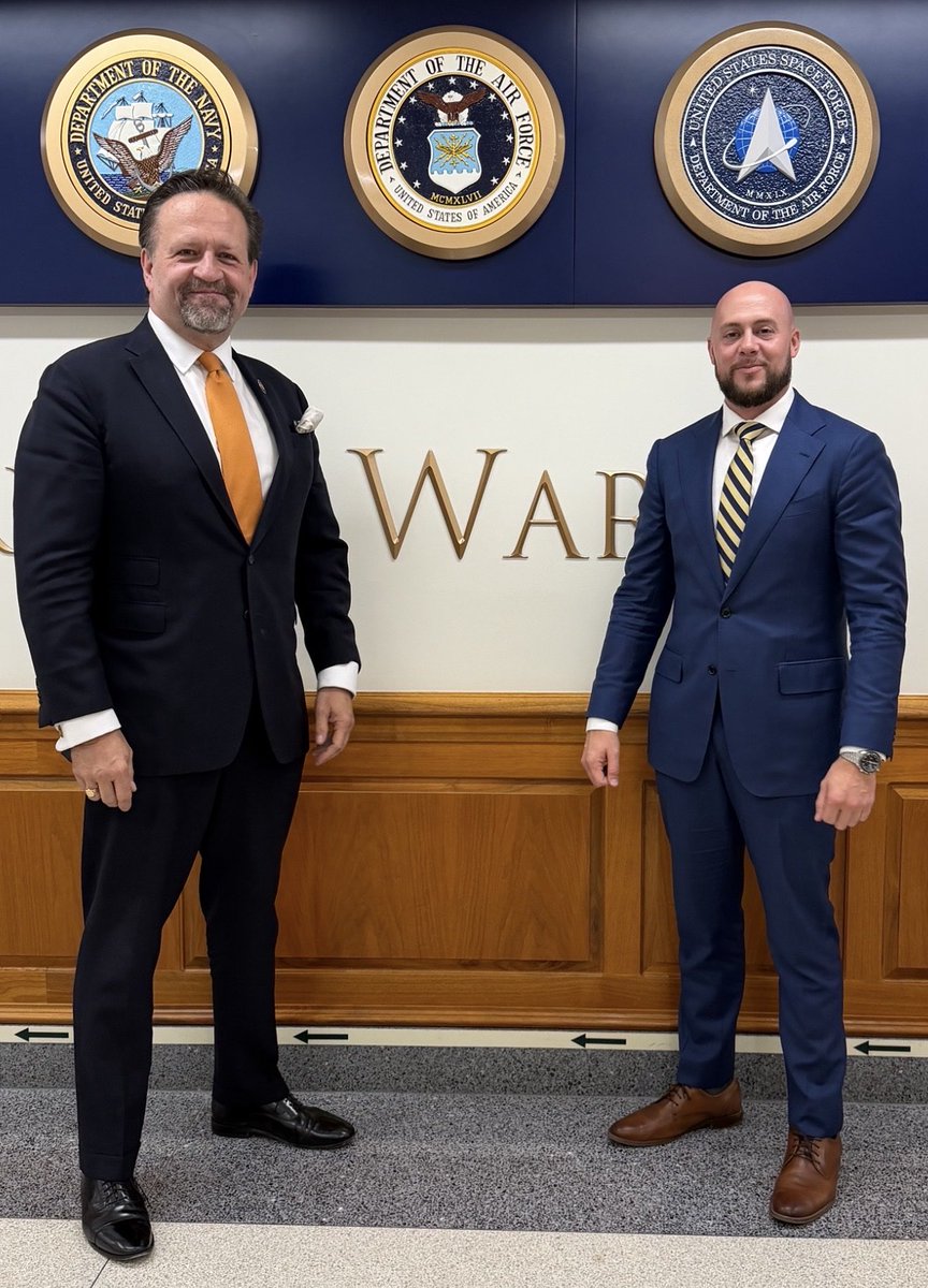 SebGorka's tweet photo. All the way. 

Superb to talk Counterterrorism with you and @SecWar  @PeteHegseth this week Pat. 
@WhiteHouse https://t.co/eH6eLRErxe