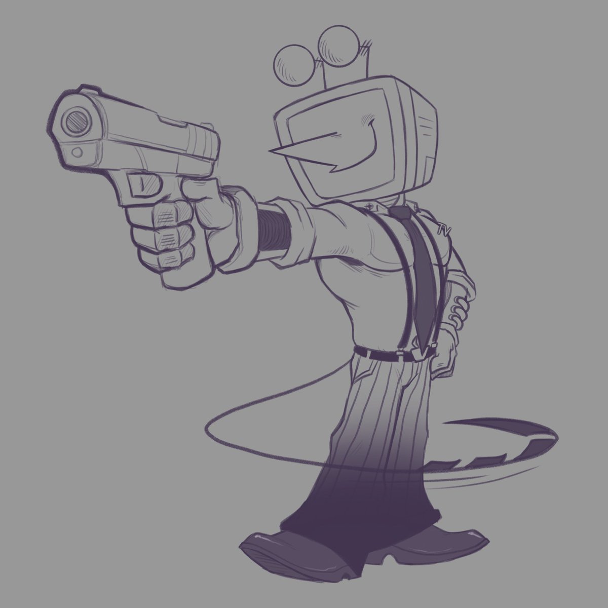 skullybone_'s tweet photo. Trying to practice more and I haven’t drawn bullet enough lately https://t.co/asle0TEiJa