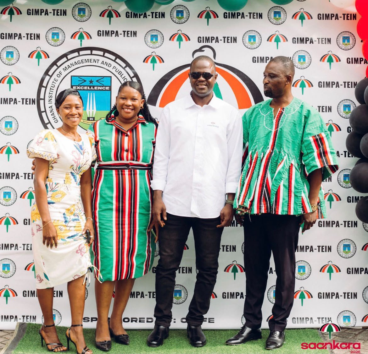 AkuaDiya77's tweet photo. National Youth Organiser Hopeful, Comrade Basiera Saankara at the Handing over and swearing-in ceremony at GIMPA-TEIN #Saankara4NYO #TeamSaankara https://t.co/9Hy5afqP8F