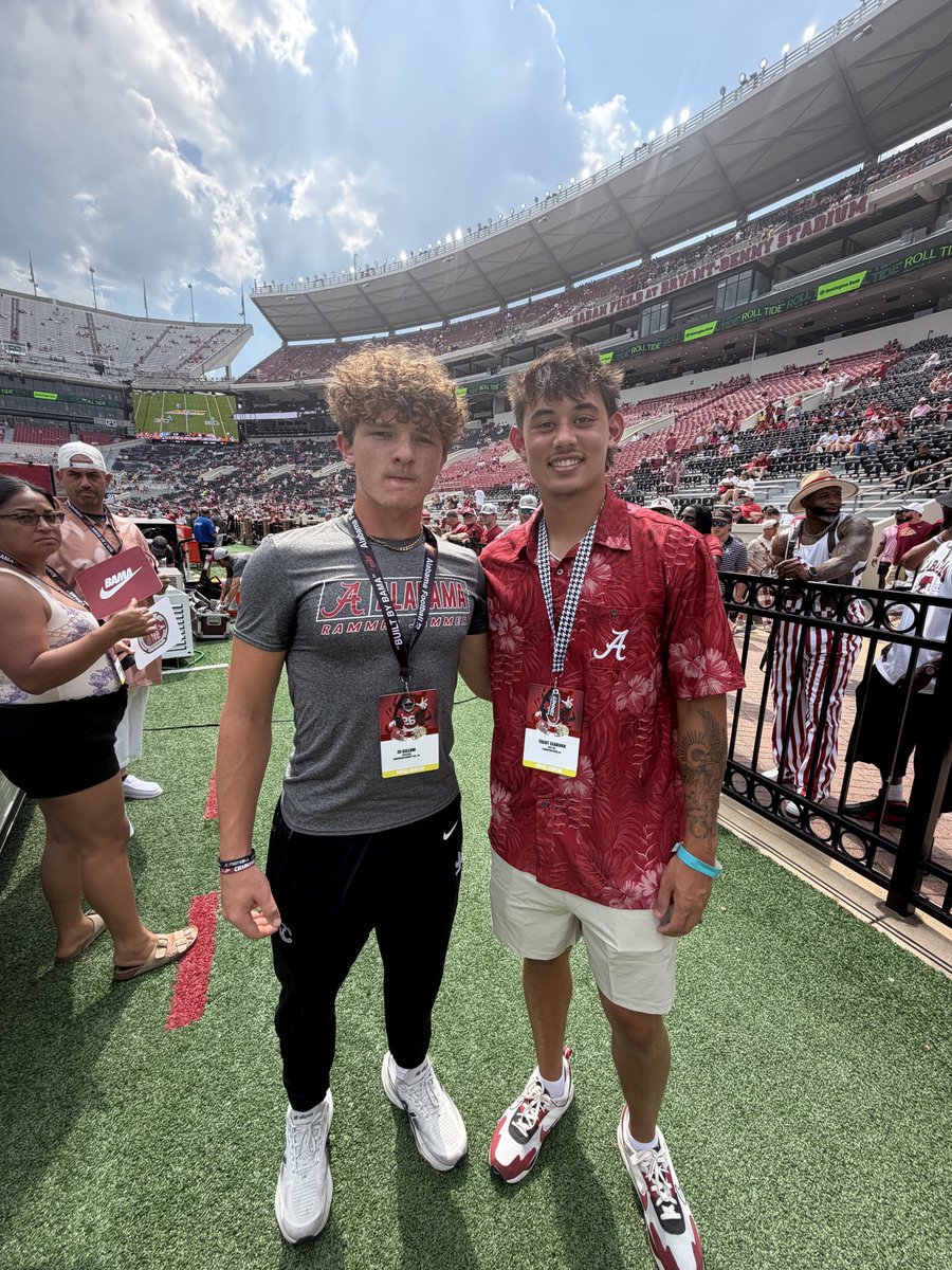JDGillum22's tweet photo. Game day at bama!! https://t.co/vGHc6mDARN