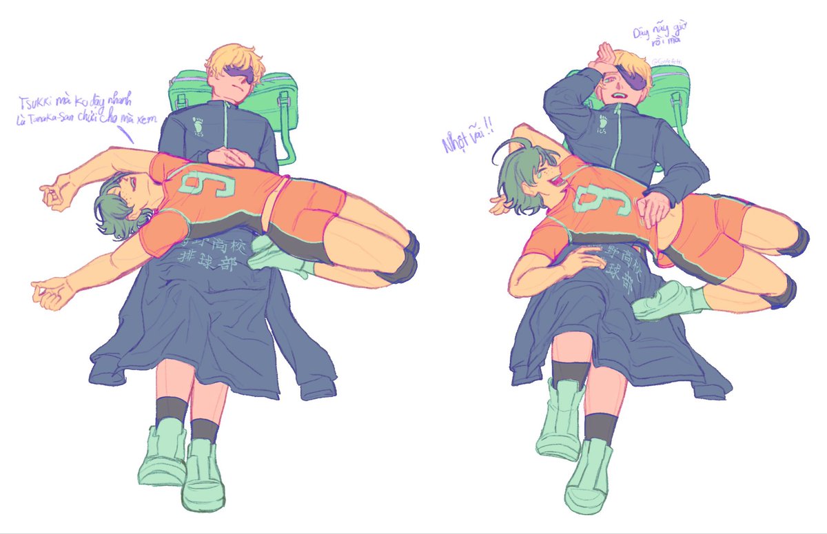 confefetti's tweet photo. [03092026] Year 2 Tsukishima + Yamaguchi shenanigans 
#tsukkiyama https://t.co/nmQaHX0X0e
