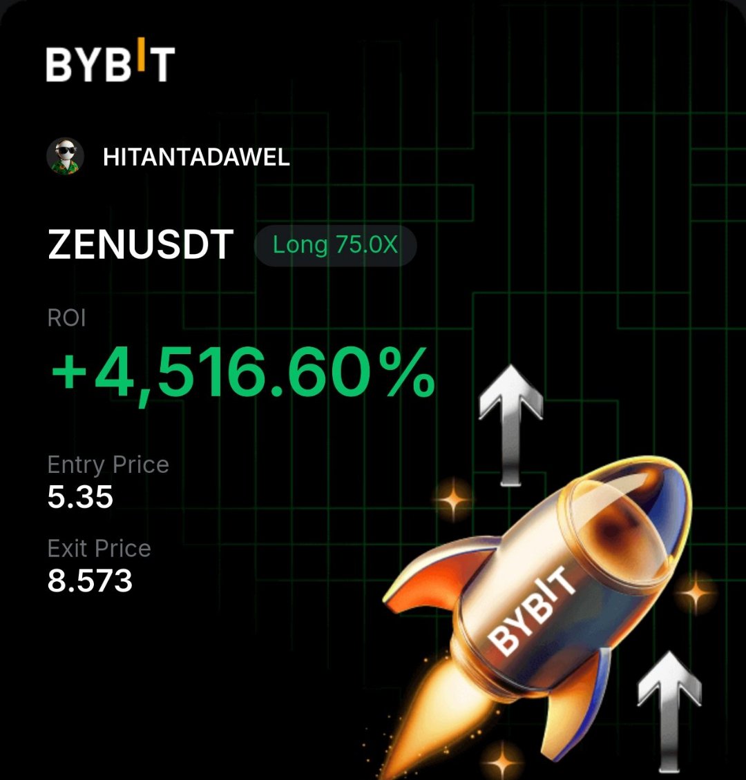 AhmedAli_Crypto's tweet photo. 🎯NEW TARGET  DONE 🏆

من العملات المحببه لقلبي ودائما اتوقع منهم ارتفاعات وارباح تفوق الخيال
عمله #HYPE بربح 19954%

عمله #ENA بربح 9343%

عمله #NEAR بربح 7653%

عمله #ZEN بربح 4516%

للاشتراك في قناه التوصيات الخاصه حيتان التداول VIP بالتليجرام تواصل خاص https://t.co/WagVUTfXXr https://t.co/VT8Qr0ccb9