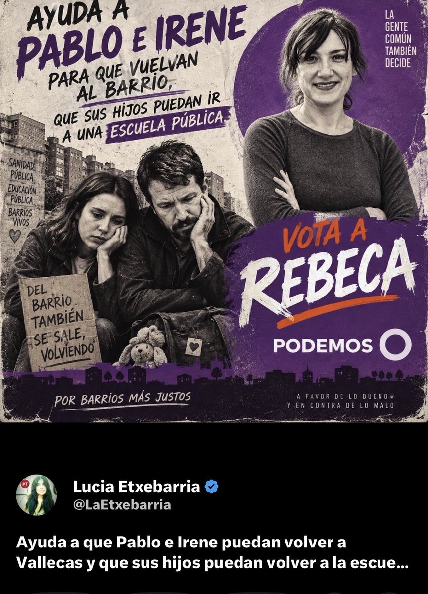 Mariaro181964's tweet photo. @IreneMontero https://t.co/SU0tgjFQhT